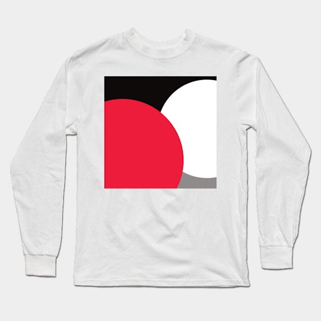 Haas Coloured Circles Long Sleeve T-Shirt by GreazyL